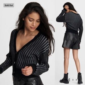 NWOT rag & bone Cropped Wool Cardigan